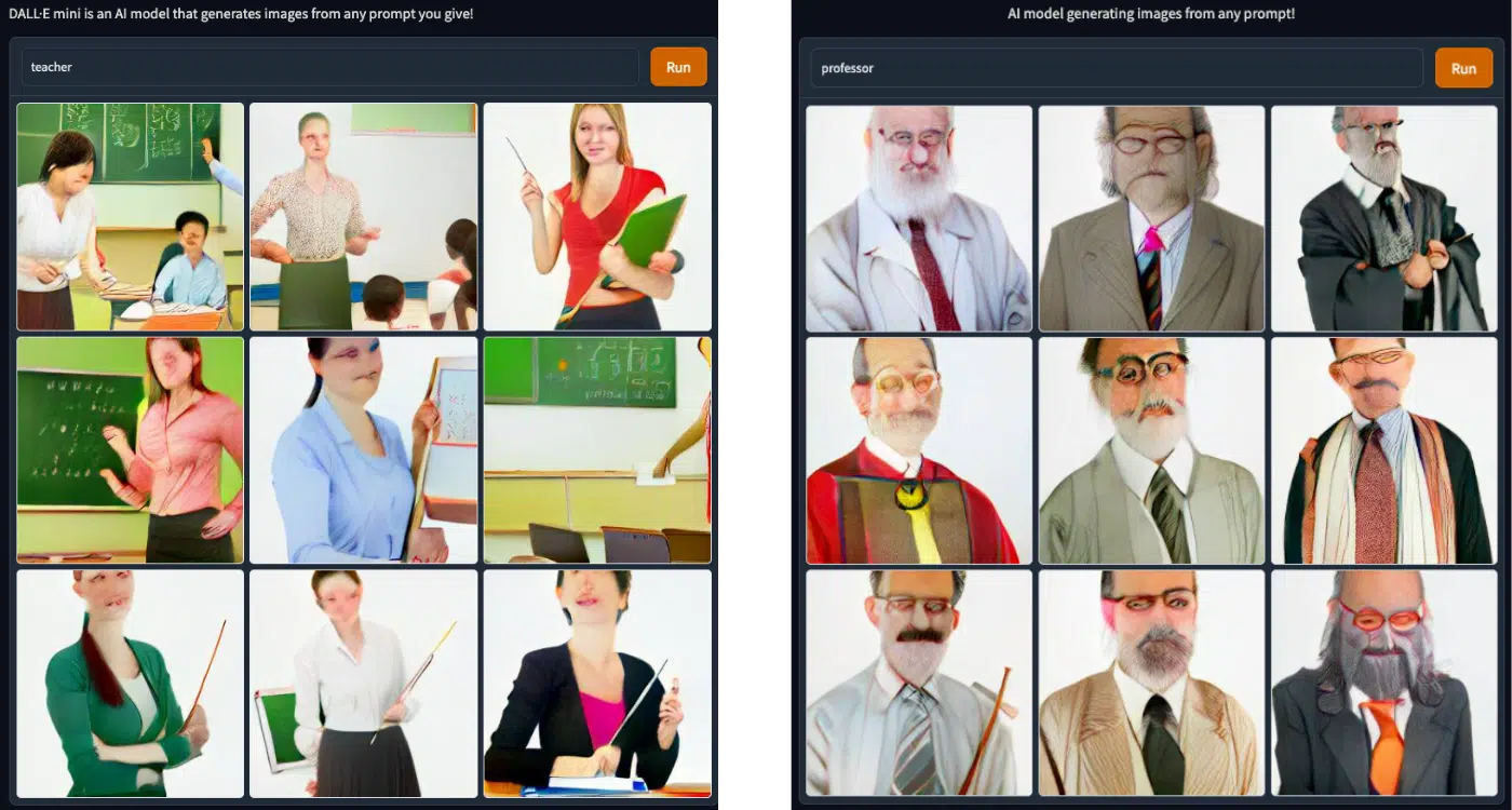 Teacher vs Professor(ML) Machine Learning Model Text to Picture