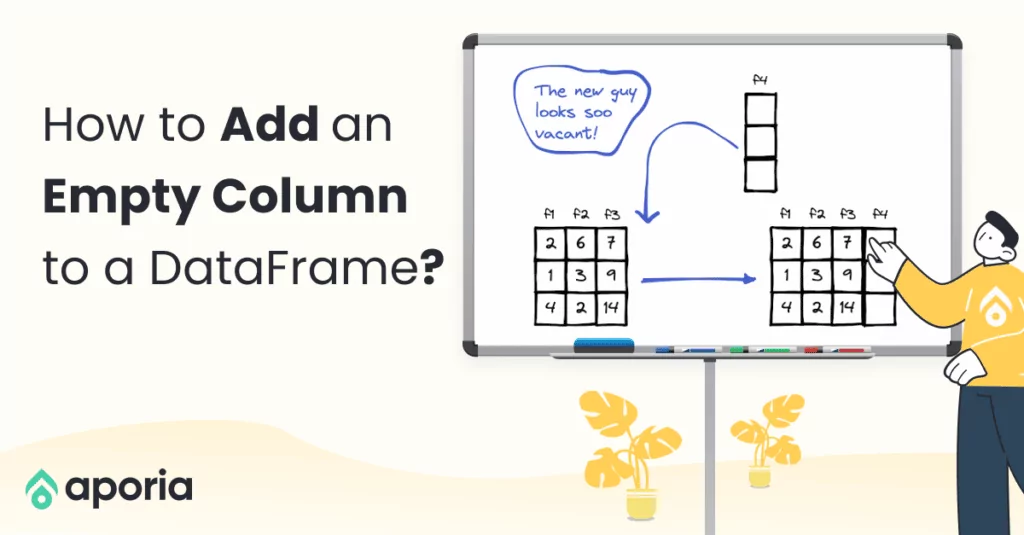 pandas and pyspark dataframe add new empty column