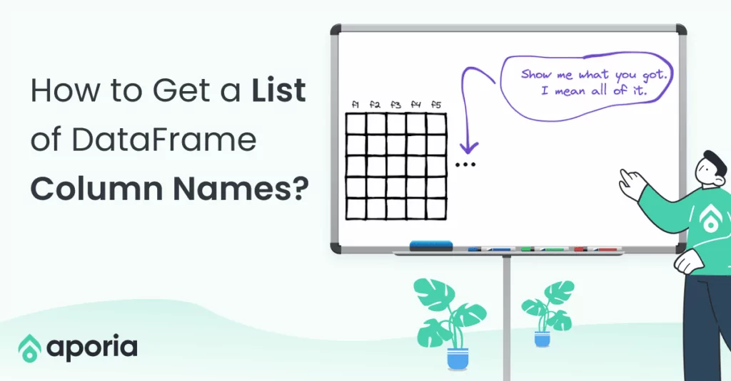 get a list of data frame column names