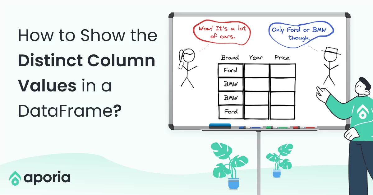 Get Distinct Column Values in a DataFrame - Pandas and Pyspark