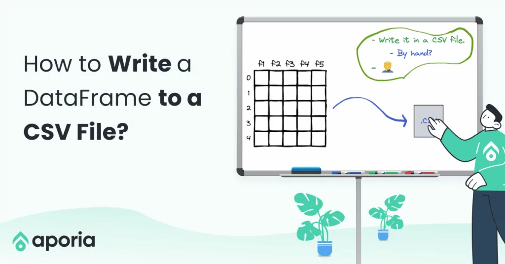 write a data frame to csv