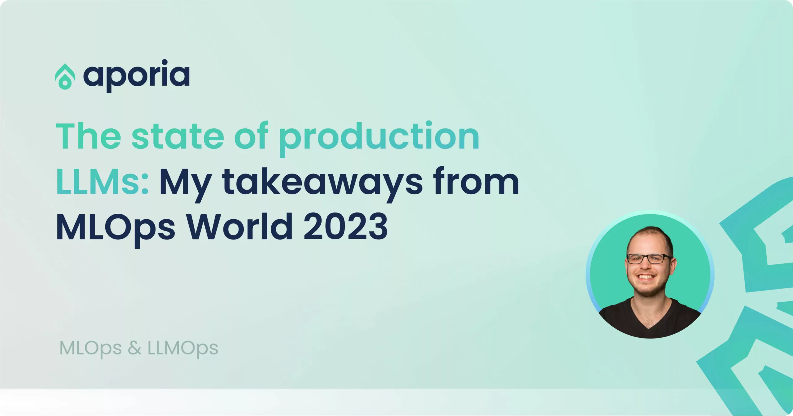 takeaways from MLOps World 2023